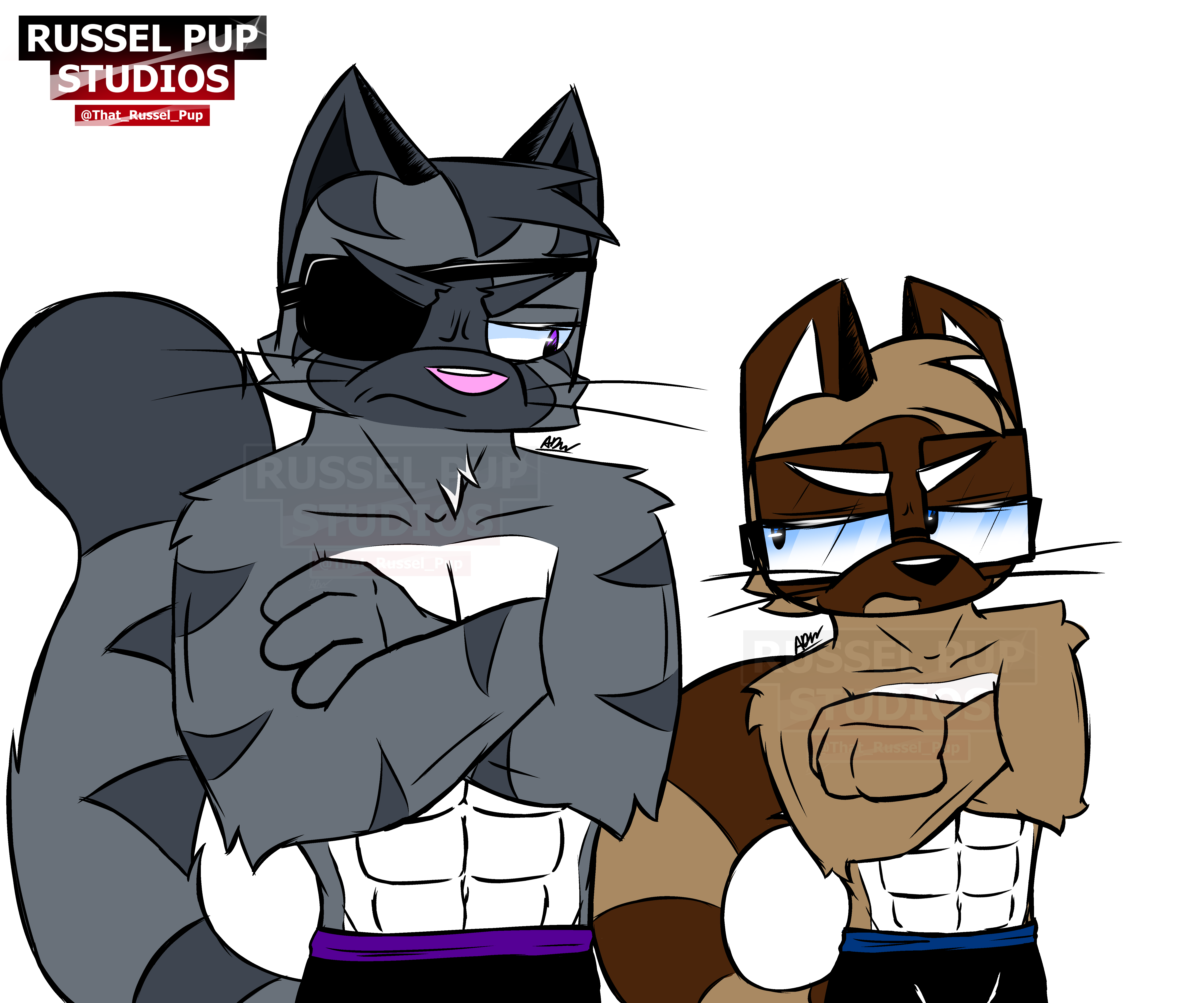 https://thatrusselpup.neocities.org/art_gallery/cats_with_abs.png