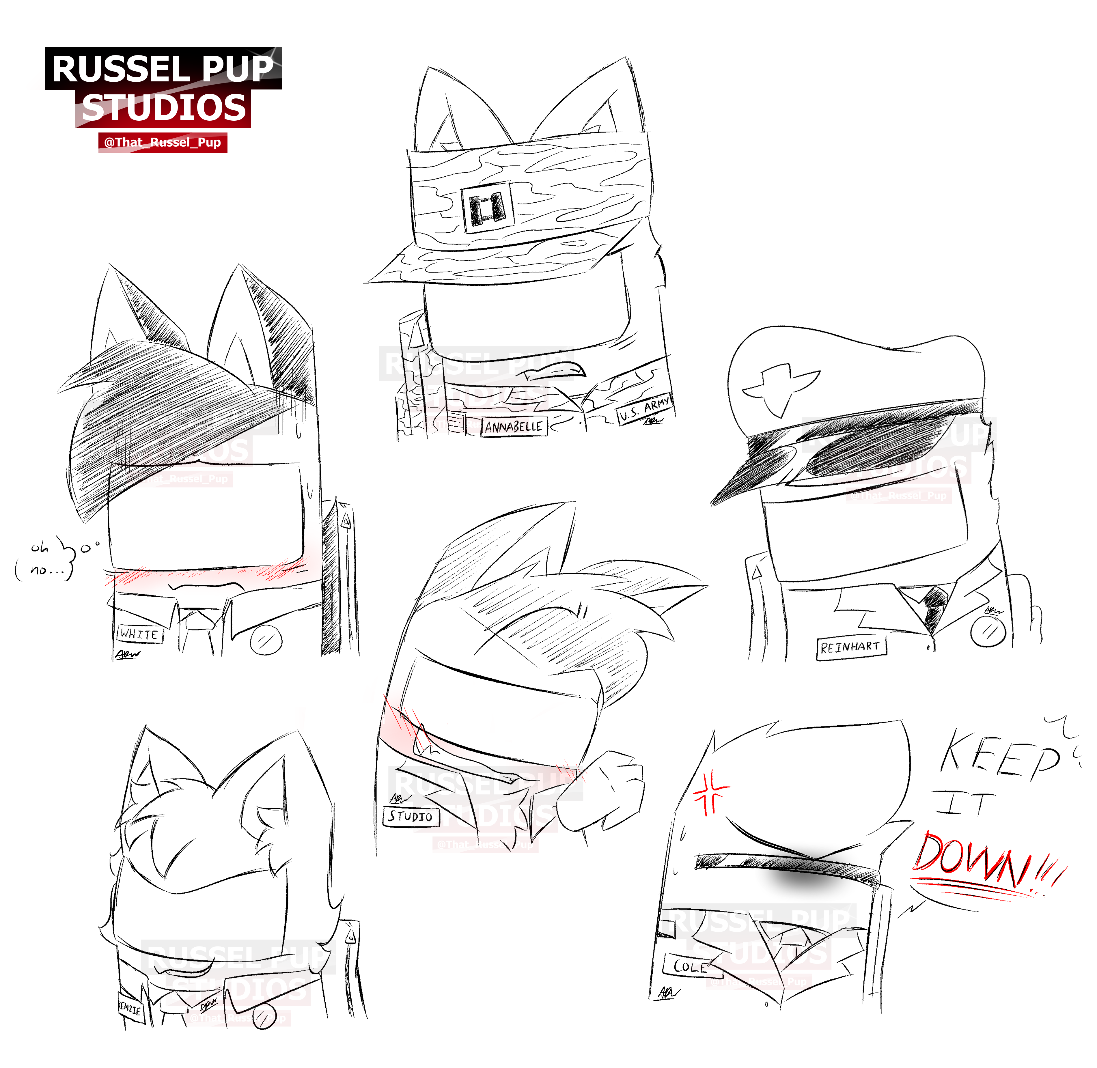 https://thatrusselpup.neocities.org/art_gallery/doodles_of_my_OCs_1.png